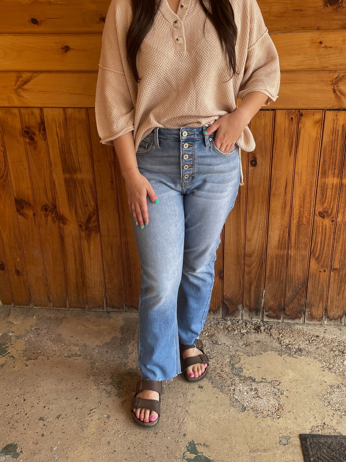 The Lizzy Straight Leg Jeans
